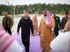 President Volodymyr Zelenskyy arrives in Saudi Arabia for high-level engagements, reaffirming commitment to strengthening partnerships and advancing joint efforts for regional security.