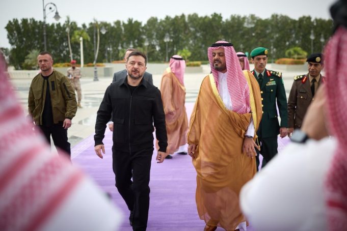 President Volodymyr Zelenskyy arrives in Saudi Arabia for high-level engagements, reaffirming commitment to strengthening partnerships and advancing joint efforts for regional security.