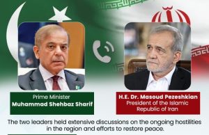 PM Shehbaz reaffirms solidarity with Iran, condemns Israeli attacks in call with President Pezeshkian
