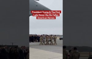 Trump, Vance attend dignified transfer ceremony honoring six fallen U.S. service members