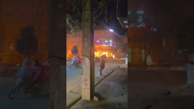 Explosions rock Tehran Boulevard as fuel lines ignite after U.S.–Israeli strikes on oil depots