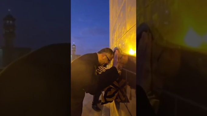 Black mourning flag raised over Imam Reza Shrine after death of Iran’s Supreme Leader