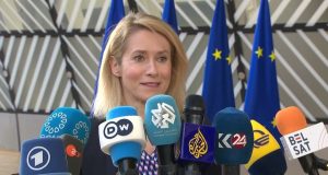 EU’s Kaja Kallas warns of interlinked Ukraine–Middle East crises, urges keeping Strait of Hormuz open, sustaining pressure on Russia