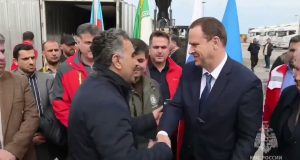 Russia delivers 313 tonnes of medical aid to Iran via Azerbaijan