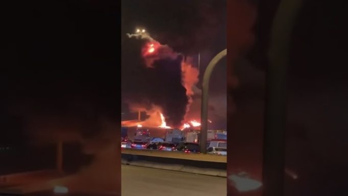 U.S. Embassy in Riyadh struck by drones; fire erupts, minor damage reported amid regional conflict