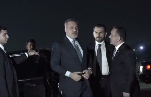 The Foreign Minister of Turkiye departed Islamabad at the conclusion of quadrilateral consultations.