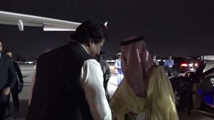 The Foreign Minister of Saudi Arabia departed Islamabad at the conclusion of quadrilateral consultations.