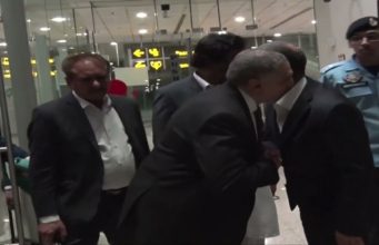 The Foreign Minister of Egypt departed Islamabad at the conclusion of quadrilateral consultations.