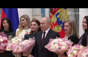 Putin honors women serving Russia ahead of International Women’s Day at Kremlin meeting