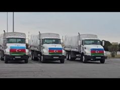 Azerbaijan sends relief convoy to Iran carrying food, water, medicines