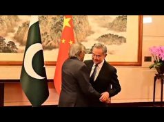 Dar arrives in Beijing on officialvisit, holds talks with chinese FM Wang Yi