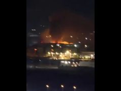 Drone strike hits U.S. ammunition depot at Erbil Base, triggering explosions, fire amid regional hostilities