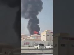 Massive explosion, fire erupt at Fujairah Port after Iranian drone strike debris, UAE authorities say