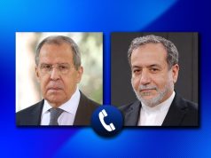 Lavrov, Iran’s Araghchi discuss crisis, stress need to avoid escalation