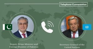 UN Chief appreciates Pakistan’s role in Islamabad Talks, reaffirms support for peace efforts