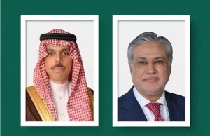 Saudi, Pakistan FMs discuss bilateral ties, regional developments