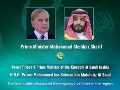 PM Shehbaz reaffirms unwavering support to Saudi Arabia in call with Crown Prince MBS