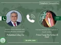 Dar, Saudi FM discuss regional situation, review Pakistan’s peace efforts
