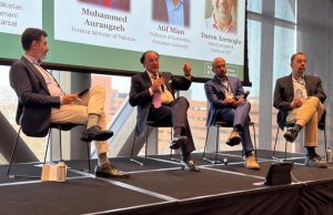 Aurangzeb outlines reform roadmap, calls for export-led growth at Harvard Pakistan Conference