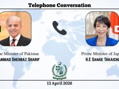 Japan PM backs Pakistan’s peace efforts as Shehbaz, Takaichi discuss Islamabad Talks