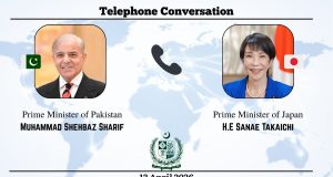 Japan PM backs Pakistan’s peace efforts as Shehbaz, Takaichi discuss Islamabad Talks