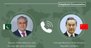 Dar, Wang Yi discuss Islamabad Talks; China backs Pakistan’s peace diplomacy