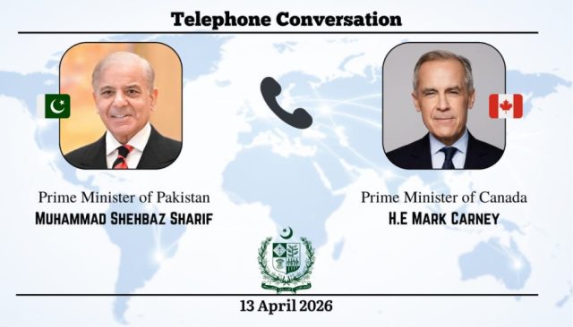 Canada PM lauds Pakistan’s peace efforts as Shehbaz, Carney discuss US–Iran talks