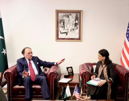 Finance Minister Aurangzeb discusses polio eradication, digital reforms with Gates Foundation
