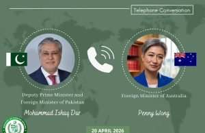 Dar, Australia’s Wong discuss regional dialogue, global economic concerns