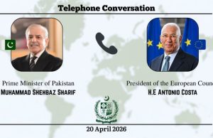 PM Shehbaz, EU Council President Costa discuss Middle East situation, stress dialogue for regional peace