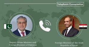 Pakistan, Egypt stress dialogue as Ishaq Dar, Abdelatty discuss regional situation