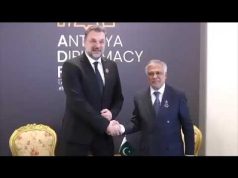 Dar, Bosnian FM reaffirm strong bilateral ties at Antalya Diplomacy Forum