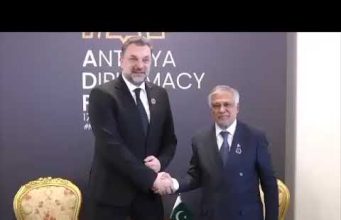 Dar, Bosnian FM reaffirm strong bilateral ties at Antalya Diplomacy Forum