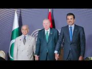 Pakistan, Türkiye, Qatar leaders hold trilateral talks on regional peace at Antalya Forum