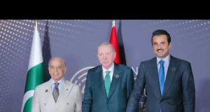 Pakistan, Türkiye, Qatar leaders hold trilateral talks on regional peace at Antalya Forum