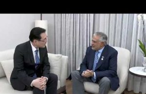 Dar meets South Korean vice minister, discusses regional developments at Antalya Forum