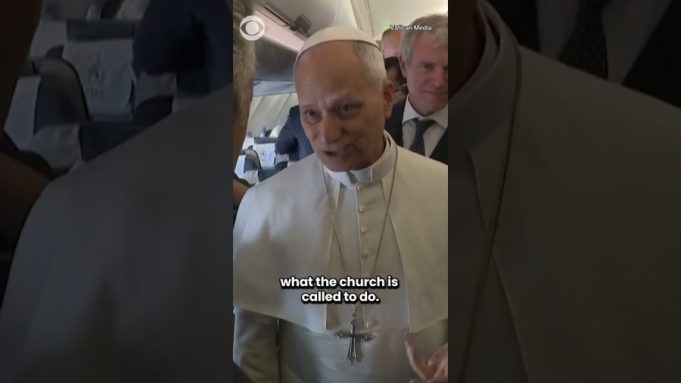 Pope Leo XIV says he has ‘no fear’ of Donald J. Trump, reaffirms message of peace