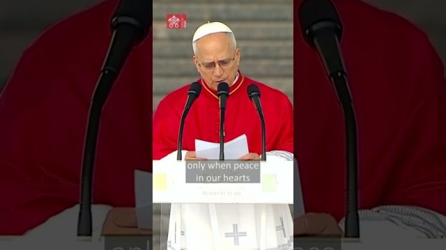 Pope Leo XIV calls for forgiveness and justice, says true peace lies beyond conflict
