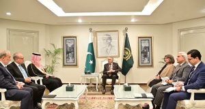 Dar meets senior diplomats from Turkiye, Egypt, Saudi Arabia, calls for four-country cooperation framework