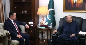 President Zardari, Uzbek Envoy discuss trade, connectivity, regional integration