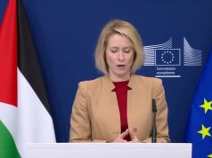 EU urges de-escalation in Middle East, reaffirms support for two-state solution