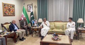 Mohsin Naqvi meets Iranian Ambassador, discusses Islamabad Talks, regional stability