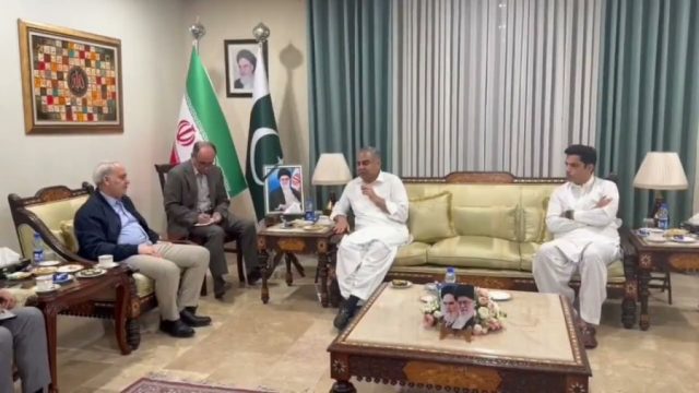 Mohsin Naqvi meets Iranian Ambassador, discusses Islamabad Talks, regional stability