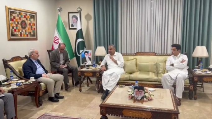 Mohsin Naqvi meets Iranian Ambassador, discusses Islamabad Talks, regional stability