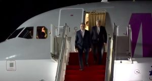 Ishaq Dar welcomes Iranian Foreign Minister Abbas Araghchi, emphasizes regional peace efforts