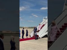 King, Queen arrive in Washington for four-day state visit to United States