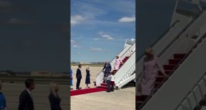 King, Queen arrive in Washington for four-day state visit to United States