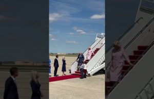 King, Queen arrive in Washington for four-day state visit to United States