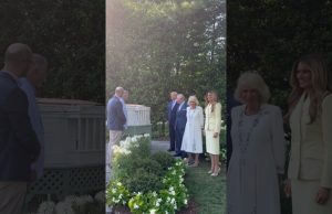 King, Queen tour White House Beehive with US President, First Lady