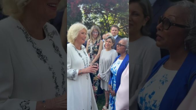 King, Queen attend historic Garden Party at British ambassador’s residence in Washington